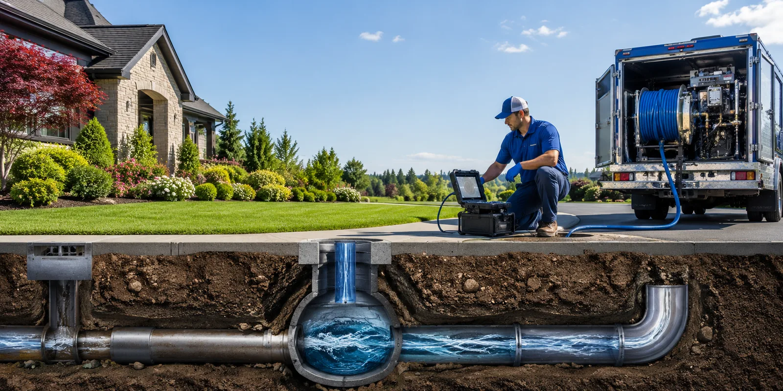 Drainage restoration information for Collins Center, NY